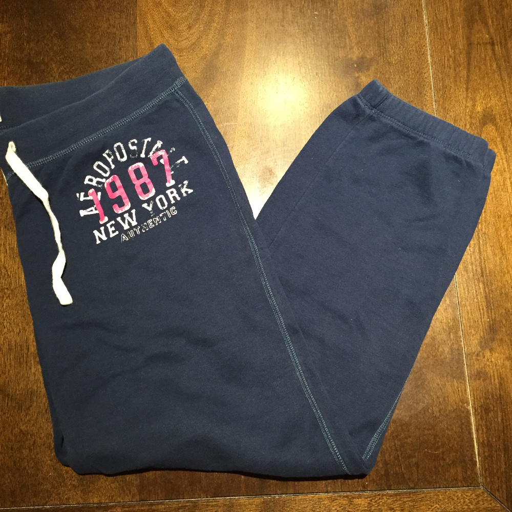 DARK BLUE AEROPOSTALE JOGGERS
